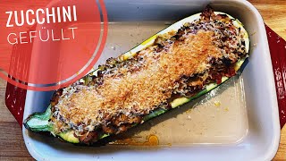 Zucchini gefüllt mit Thunfisch [upl. by Publias347]