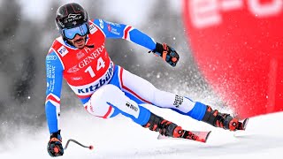 Cyprien SARRAZIN  Winner  Downhill  Kitzbühel AUT  2024 [upl. by Erialc]