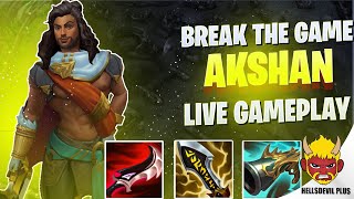 This Akshan Playstyle Breaks The Game  Wild Rift HellsDevil Plus Gameplay [upl. by Thalia]