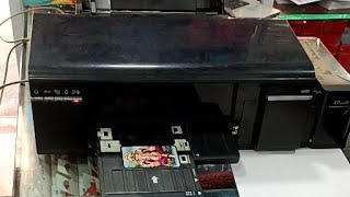 Epson L805 Vs L8050 PVC card Sencar problem Red lights pepar jaam smart Card [upl. by Guss212]