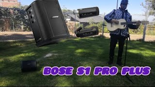 Nueva Bocina Bose s1 Pro Plus en español Prueba Inalambrica y de DistanciaCampo Abierto [upl. by Ancier]