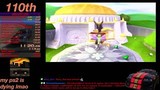 Spyro 2 Riptos Rage PS2 Speedrun 40 Orb  13452 [upl. by Xavler238]