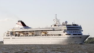 Kreuzfahrtschiff Braemar in Hamburg  Juni 2015 [upl. by Lucais]