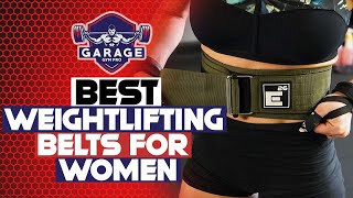 Best Weightlifting Belts For Women [upl. by Anawaj518]