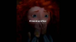 Merida  Labour  Paris Paloma brave disney disneyedit shorts shortsfeed animation trending [upl. by Ecertap27]