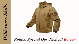 Rothco Special Ops Tactical Softshell Jacket English Version [upl. by Hal]