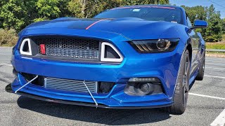 Ecoboost Mustang CVF Race Intercooler and Charge Pipe Review Best Intercooler for the Ecoboost [upl. by Darci]