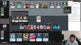 Izzet Control VS Amulet Titan  MTGO Modern League [upl. by Annavaj]