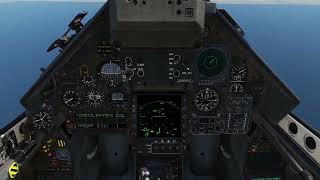 DCS M2000C Radar Revisited and locking AA targets [upl. by Efeek]