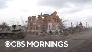 Inside the recaptured Ukrainian town of Lyman [upl. by Oilut519]