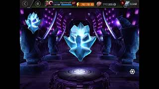 Opening a free 7 star crystal from login calendar  MCOC [upl. by Ettenuj]