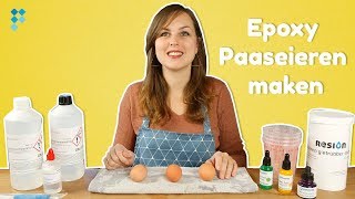 CreaChick maakt gekleurde paaseieren  Paasspecial  DIY tutorial [upl. by Stryker]