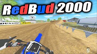 RedBud 2000 MX Bikes Custom Track Review [upl. by Karub515]