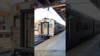 NJ Transit train departs at Trenton Transit Center shorts [upl. by Joeann]