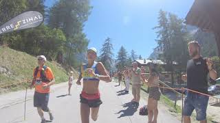 Sara Alonso sprint final Sierre Zinal 2022 [upl. by Kcirdehs]