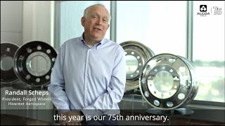 Alcoa® Wheels President Randall Scheps about 75th Anniversary [upl. by Gerhard]