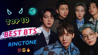 Top 10 Best BTS Ringtone 2022  bts ringtone  Inshot music [upl. by Anavahs405]