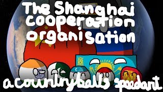 Countryballs Speedart  SCO Shanghai Cooperation Organisation [upl. by Gonzalez]