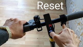 How to Reset Xiaomi Scooter  Factory HARD RESET 4 3Lite 1S Pro 2 Essential M365 M365 Pro [upl. by Netniuq197]