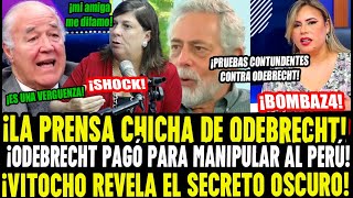 ¡ODEBRECHT Y LA PRENSA CORRUPTA CLAUDIA TORO Y VITOCHO REVELAN LA VERDAD  MANIPULARON DE LA PRENSA [upl. by Noevad]