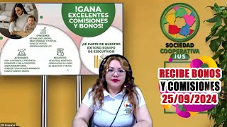 Recibe Bonos y Comisiones 25092024 IUSAsesores AseguramientoIMSS [upl. by Neenahs]