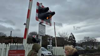 Porthmadog Level Crossing Gwynedd [upl. by Cerell]