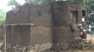 How to Build a Cob House  Online Video Lessons Workshop [upl. by Khoury533]