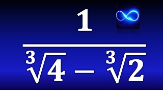 23 Racionalización del denominador de una fracción con resta de raíces cúbicas [upl. by Adnihc]