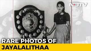 See Rare Photos Of A Young Jayalalithaa Including As Convent Student [upl. by Akiehsal]