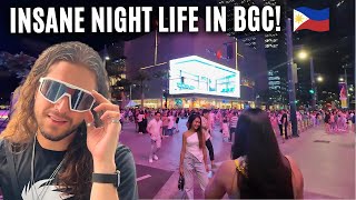 EXOTIC Night Life in BGC Philippines 🇵🇭 Not What I Expected [upl. by Bilat]