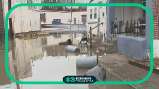 Flooding in Delco near the Darby Creek forces some residents to evacuate homes [upl. by Malia]