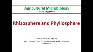 Rhizosphere and Phyllosphere  Introductory concepts and differences  Rhizoplane and Phylloplane [upl. by Girhiny]