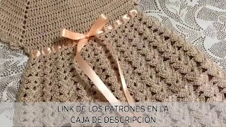 6 Vestidos para niña a crochet  patrones en la caja de descripción [upl. by Breech582]