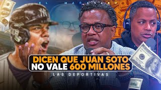 Juan Soto no vale 600 millones y se arma Tremendo REBÚ  Juan Soto vs Tatis Jr  Las Deportivas [upl. by Amata877]