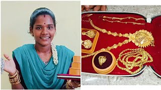 My Gold Jwellery Collection Vlog  Saranya Manoraj [upl. by Deevan941]