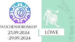 ♌ Wochenhoroskop  Löwe  2309290924  KW 392024 [upl. by Oliana949]