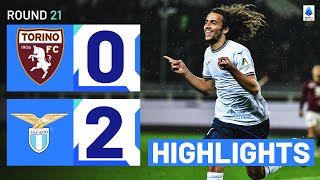 TORINOLAZIO 02  HIGHLIGHTS  Lazio make it backtoback away wins  Serie A 202324 [upl. by Berger262]