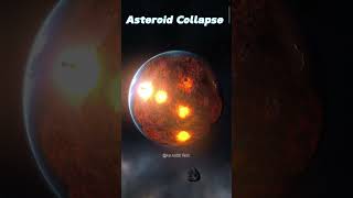 Asteroid Collapse shorts ytshorts asteroid steroidsideeffects space earth [upl. by Enelahs]