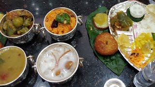 Andhra Thali Telugu meals Andhra Meals Miniature kitchen by AnuRadha Kancherla [upl. by Adine]