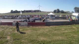 1er European Dragster  Clastres Dragway 2015  BY GONKY77 [upl. by Roxanna]