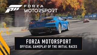 Forza Motorsport – Official Gameplay of the Initial Races [upl. by Aihsena333]