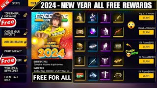 NEW YEAR SPECIAL ALL FREE REWARDS IN FREEFIRE  FF NEW EVENT  FF NEW EVENT TODAY TAMIL [upl. by Htaeh]