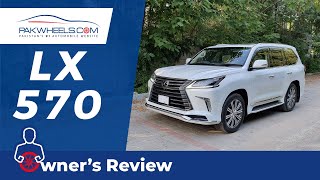 Lexus LX 570 2017  Owner Review  PakWheels [upl. by Donnamarie991]