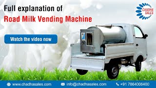 Road Milk Vending machine operations explained [upl. by Maridel]