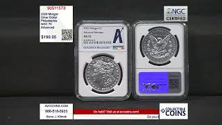 2024 Morgan Silver Dollar  Philadelphia  NGC 70 Advanced [upl. by Healion]