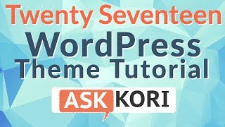 ❓👍 How to Customize Twenty Seventeen WordPress Theme [upl. by Bikales623]