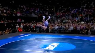 Gable Steveson  The Backflip at 2022 NCAA Championships [upl. by Justino190]