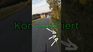 🔥Geschwindigkeitsversuch Sommer 2024💯 kommentiert maxGeschwindigkeit⬇️ dorf bike bikelife biker [upl. by Judus]