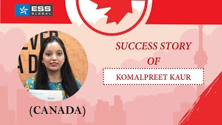 Success Story  CANADA AIP  Komalpreet Kaur [upl. by Nador204]