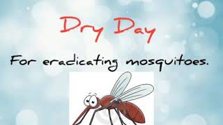 Dry day for eradicating mosquitoes [upl. by Zigmund117]